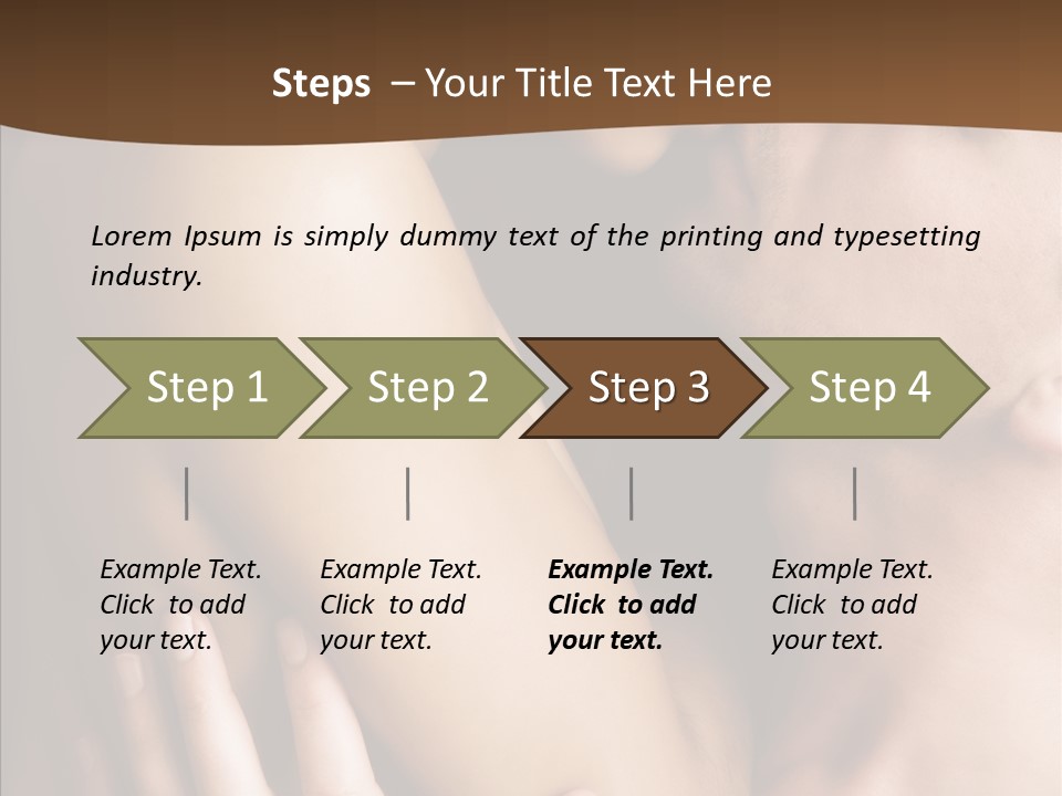 Sexuality Undress Entice PowerPoint Template