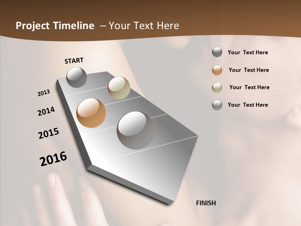 Sexuality Undress Entice PowerPoint Template