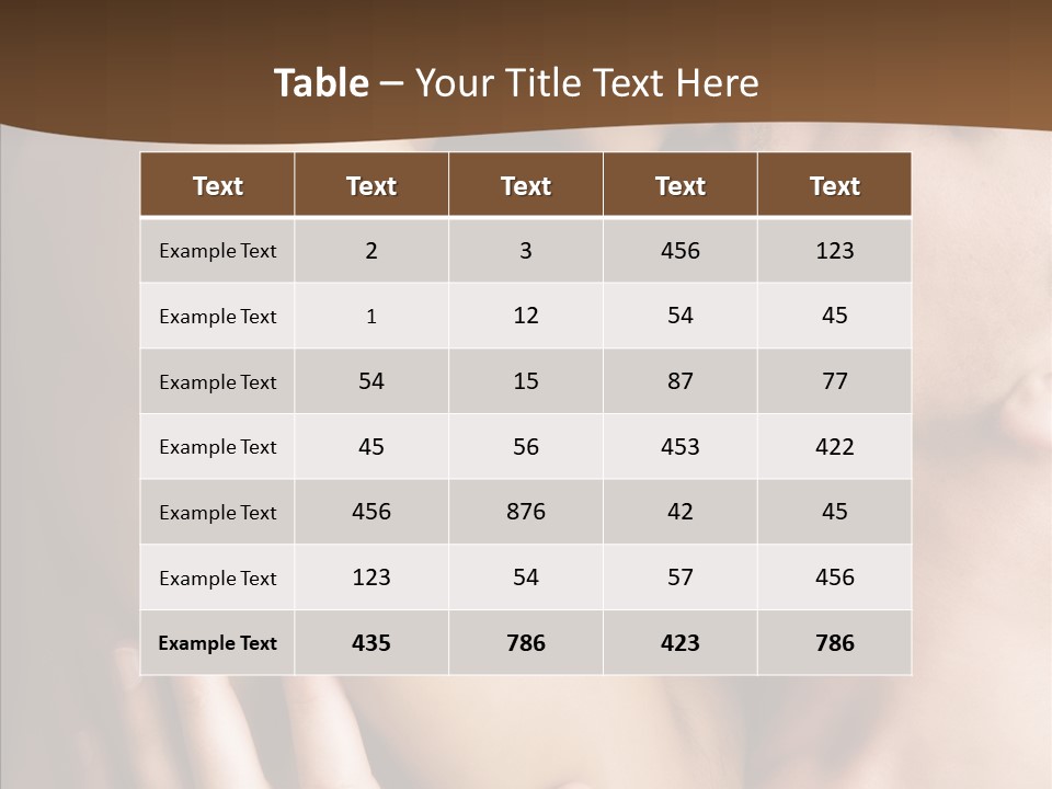 Sexuality Undress Entice PowerPoint Template