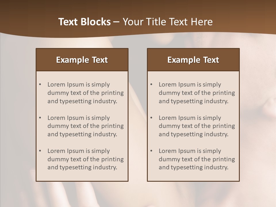 Sexuality Undress Entice PowerPoint Template