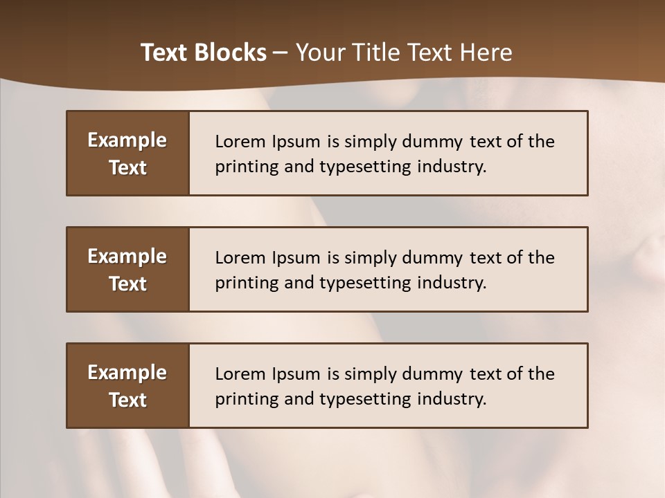 Sexuality Undress Entice PowerPoint Template