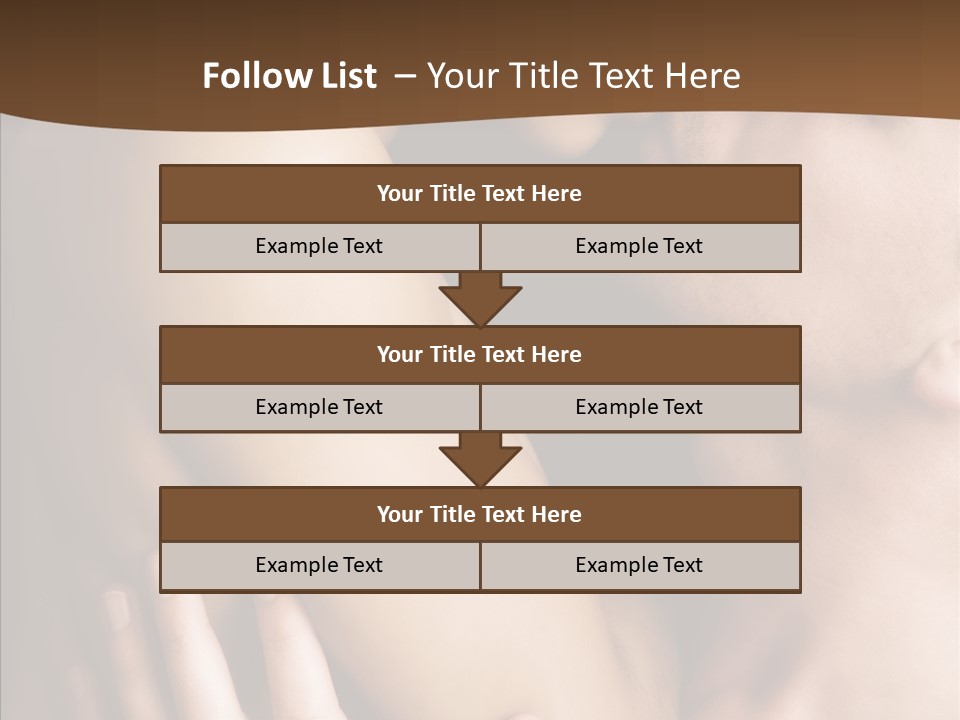 Sexuality Undress Entice PowerPoint Template