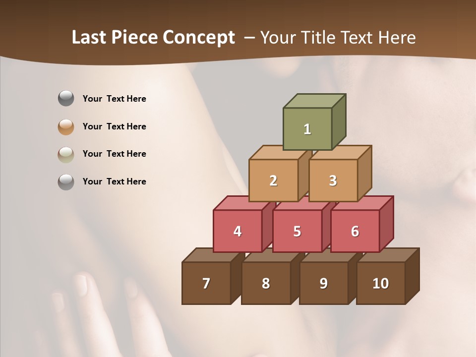 Sexuality Undress Entice PowerPoint Template