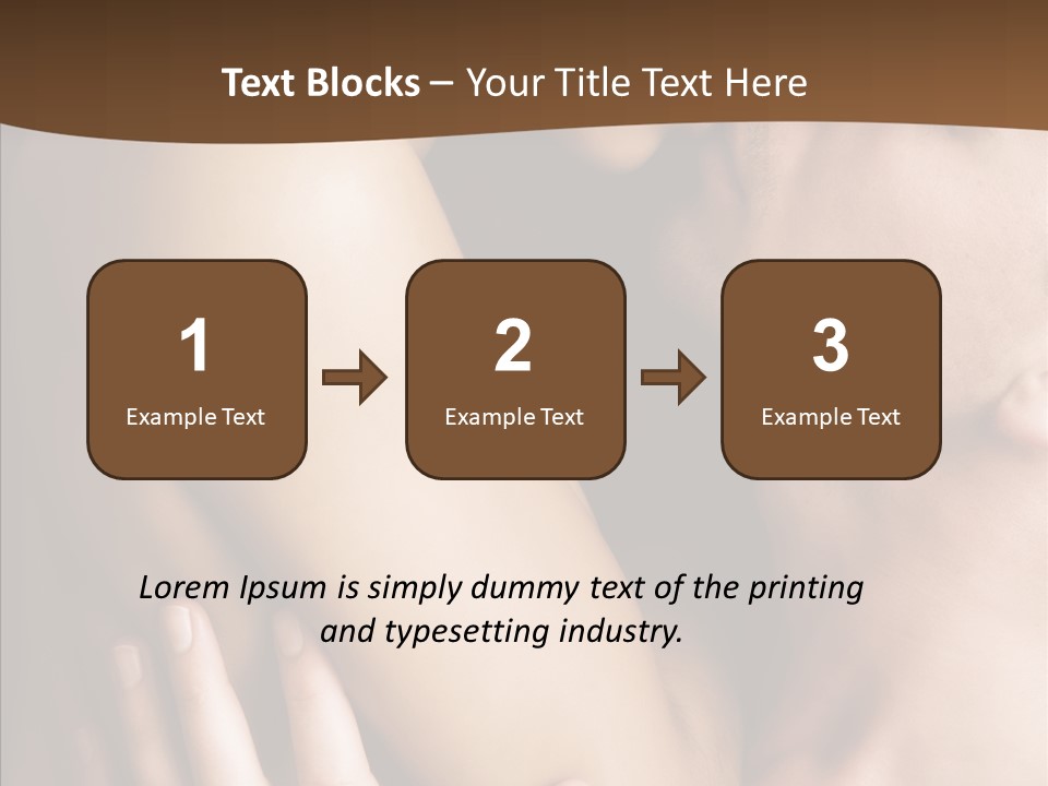 Sexuality Undress Entice PowerPoint Template