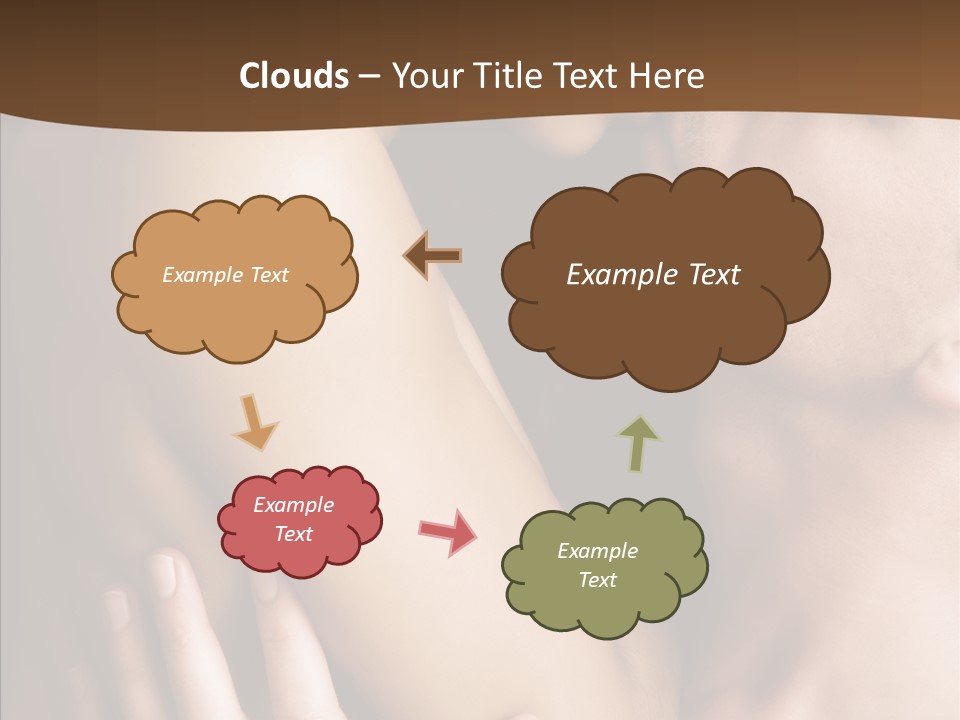 Sexuality Undress Entice PowerPoint Template