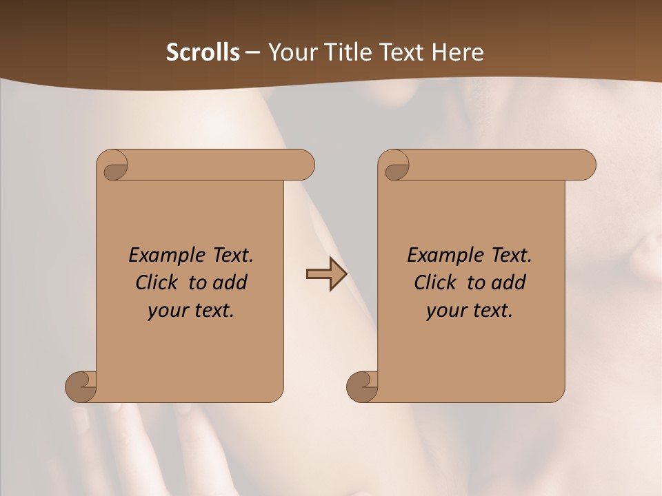 Sexuality Undress Entice PowerPoint Template