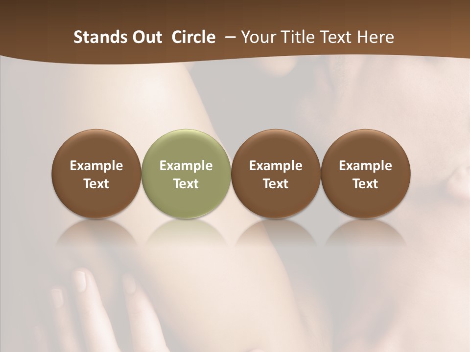 Sexuality Undress Entice PowerPoint Template