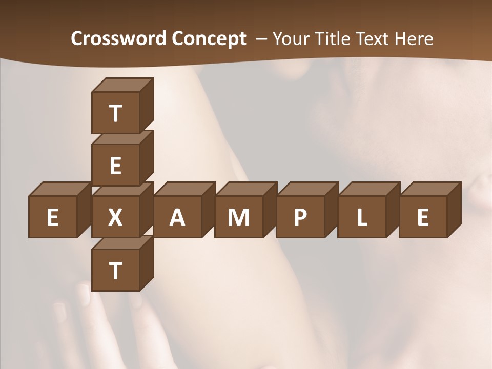 Sexuality Undress Entice PowerPoint Template