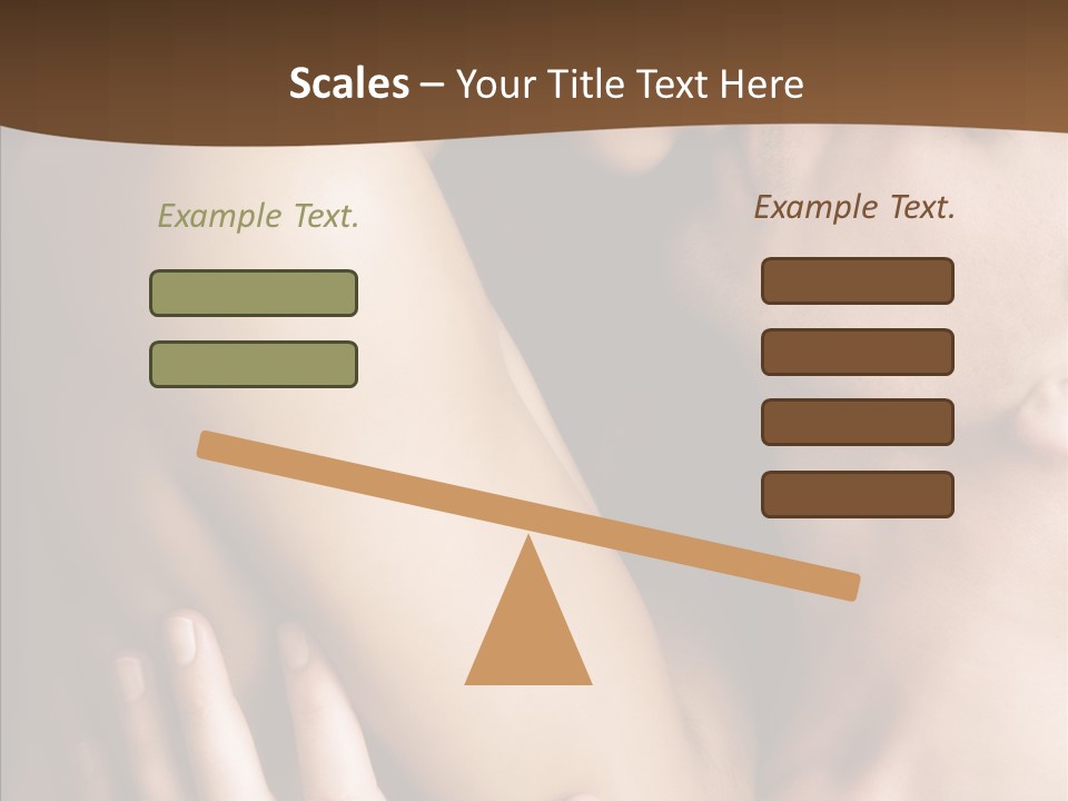 Sexuality Undress Entice PowerPoint Template