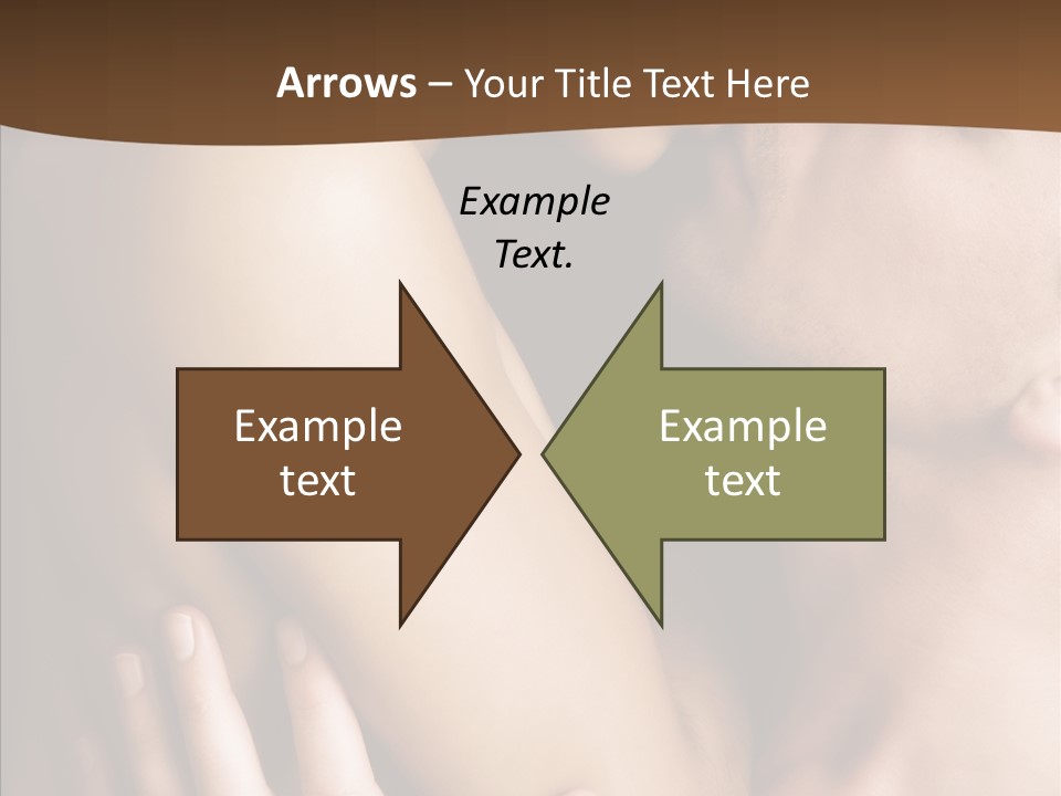 Sexuality Undress Entice PowerPoint Template