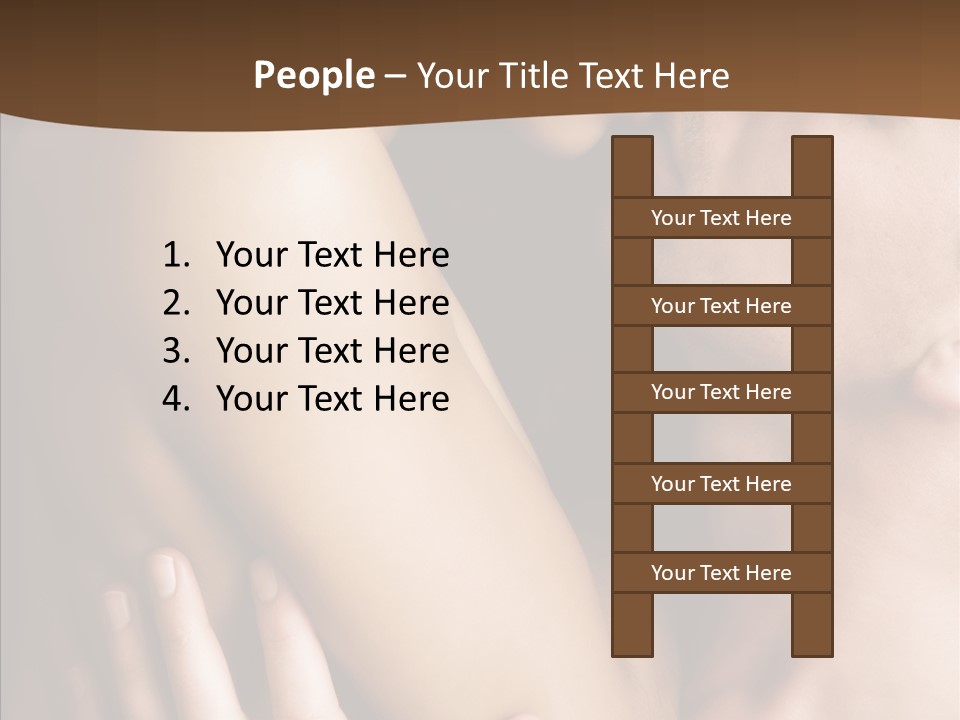 Sexuality Undress Entice PowerPoint Template