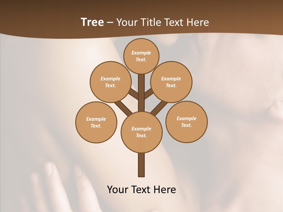 Sexuality Undress Entice PowerPoint Template