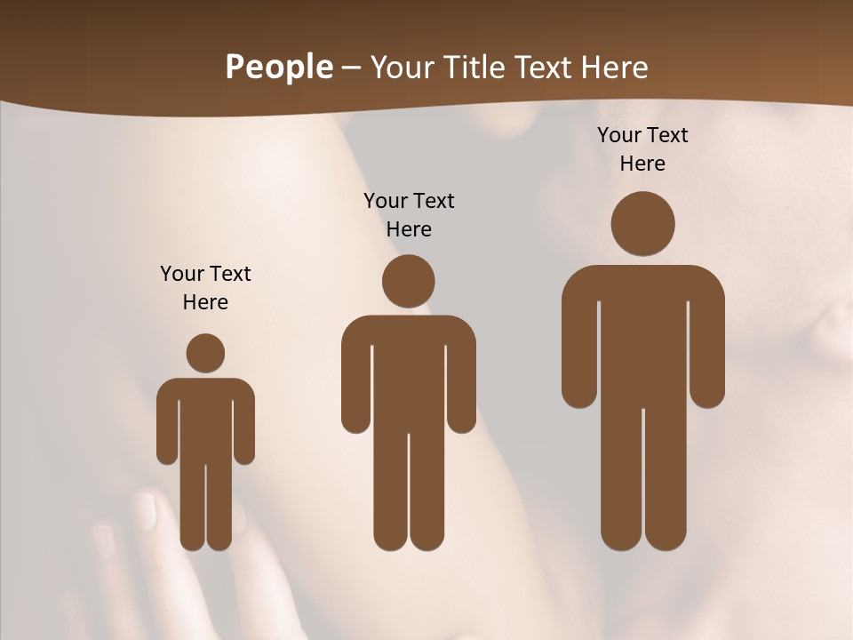 Sexuality Undress Entice PowerPoint Template