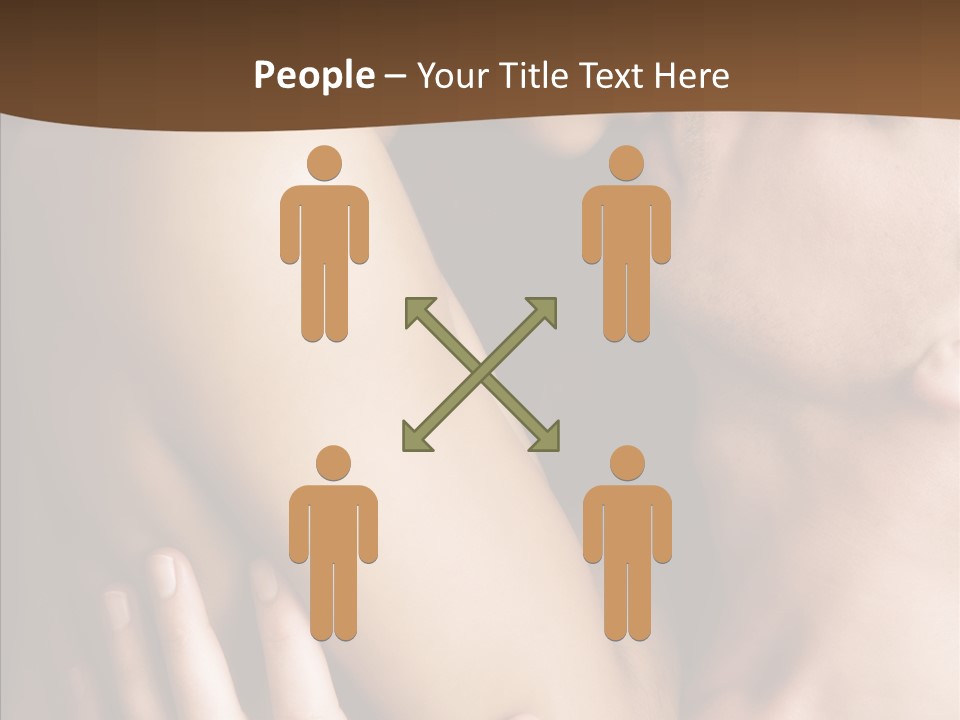 Sexuality Undress Entice PowerPoint Template