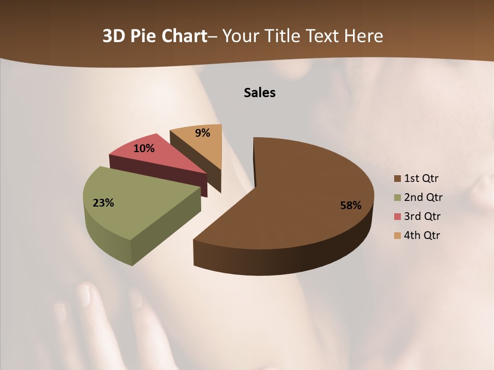 Sexuality Undress Entice PowerPoint Template
