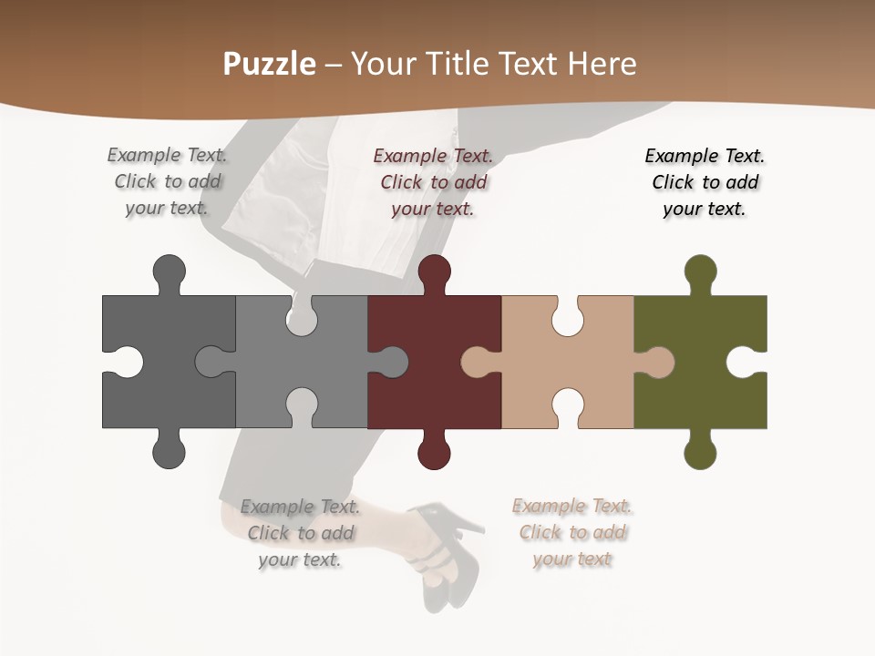 Humorou Office Table PowerPoint Template