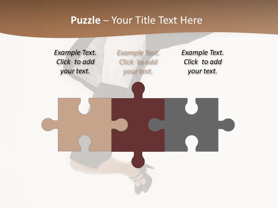 Humorou Office Table PowerPoint Template