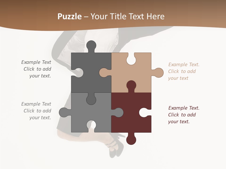 Humorou Office Table PowerPoint Template