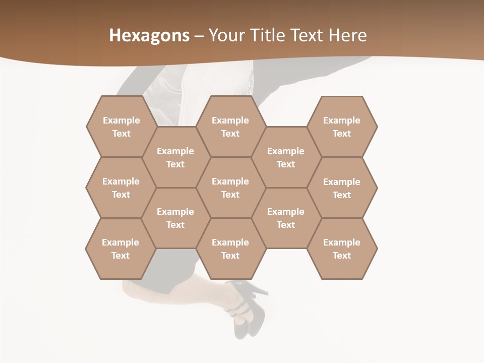 Humorou Office Table PowerPoint Template