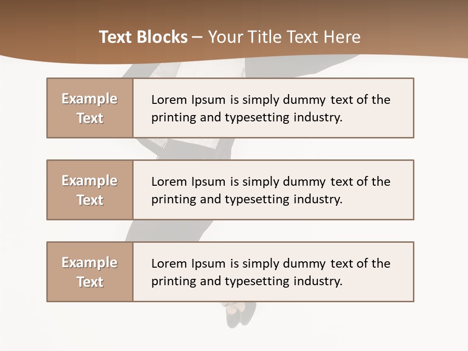 Humorou Office Table PowerPoint Template