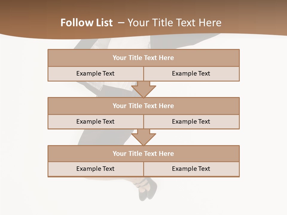 Humorou Office Table PowerPoint Template