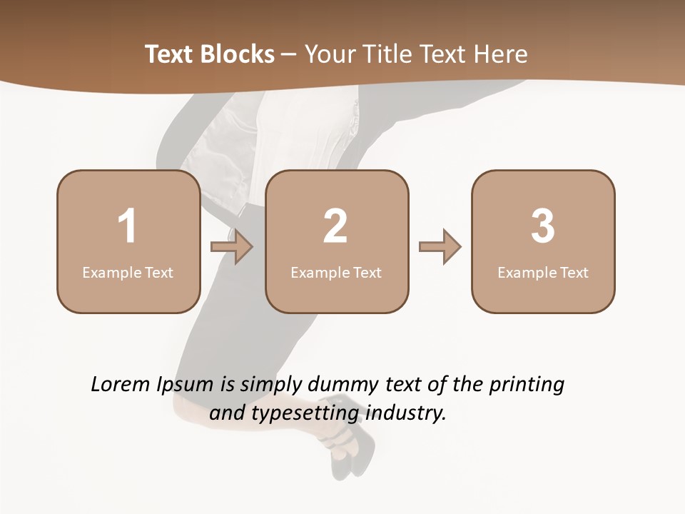 Humorou Office Table PowerPoint Template