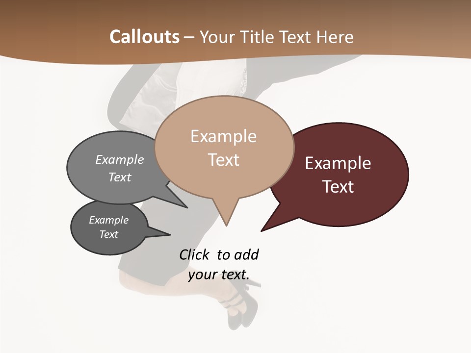 Humorou Office Table PowerPoint Template
