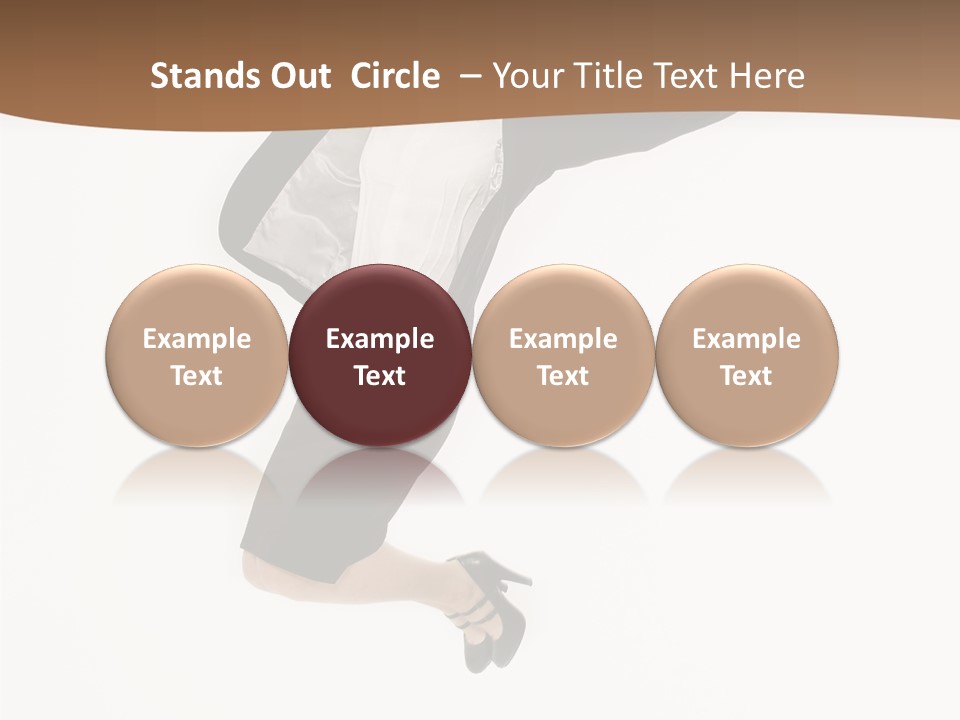 Humorou Office Table PowerPoint Template