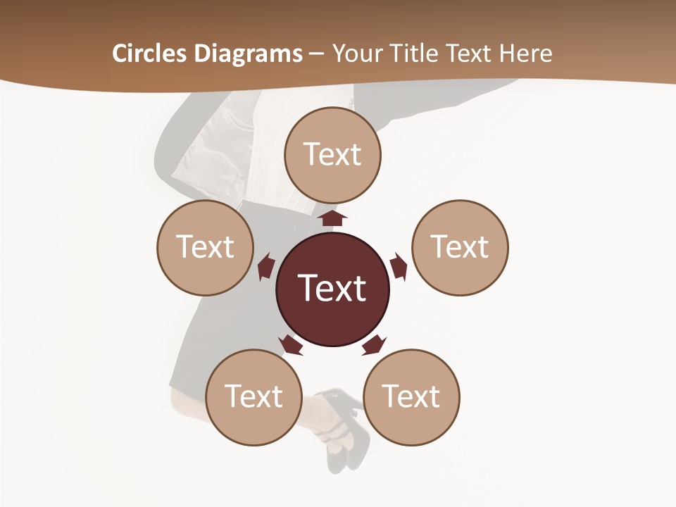 Humorou Office Table PowerPoint Template