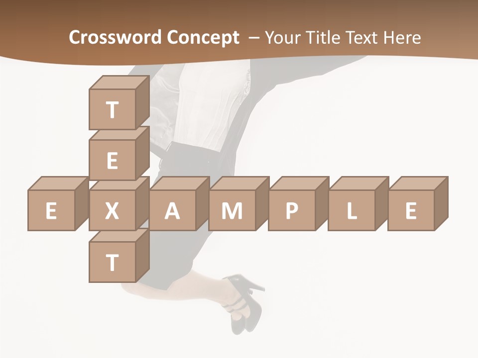 Humorou Office Table PowerPoint Template