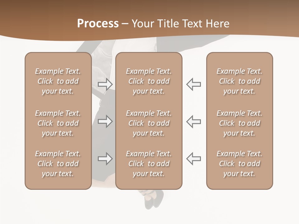 Humorou Office Table PowerPoint Template