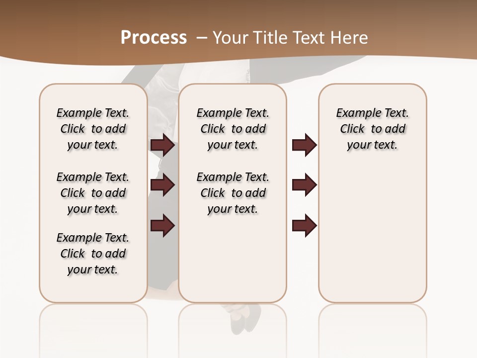 Humorou Office Table PowerPoint Template