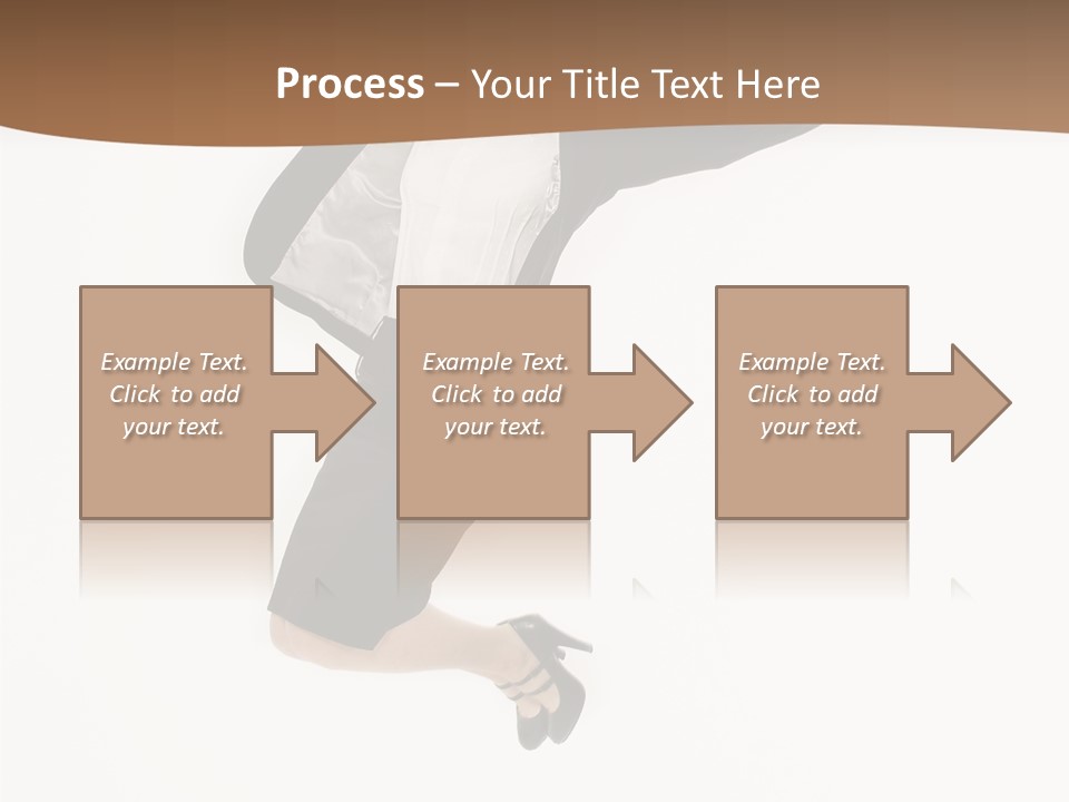 Humorou Office Table PowerPoint Template