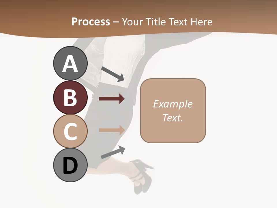 Humorou Office Table PowerPoint Template