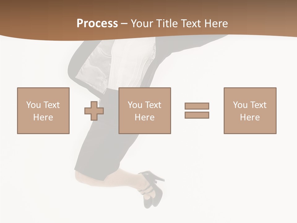 Humorou Office Table PowerPoint Template