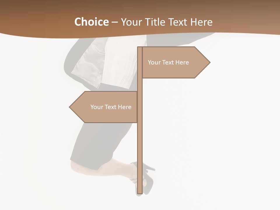 Humorou Office Table PowerPoint Template