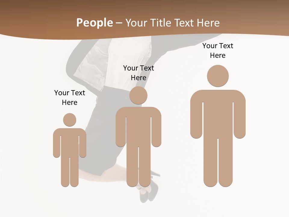 Humorou Office Table PowerPoint Template