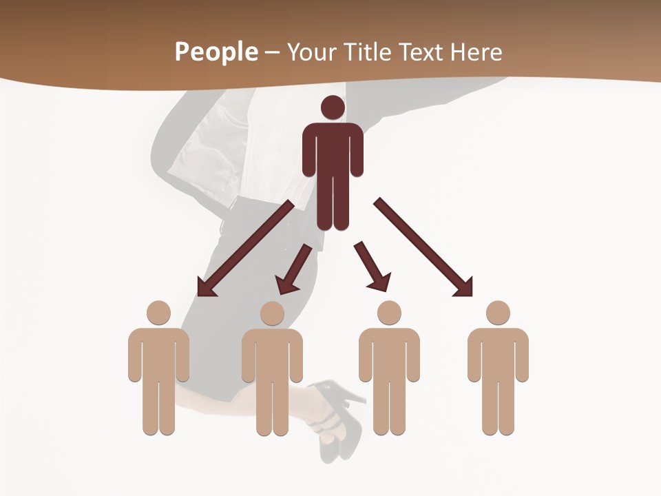 Humorou Office Table PowerPoint Template