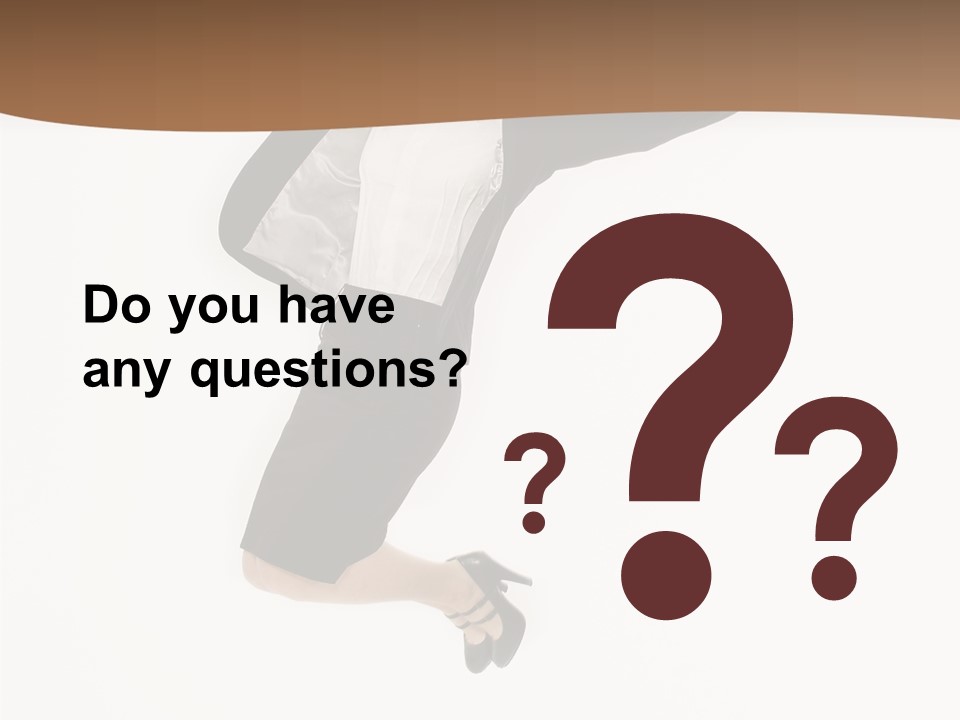 Humorou Office Table PowerPoint Template