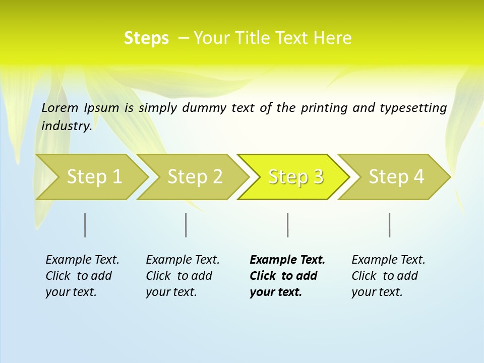 Zen Light Summer PowerPoint Template