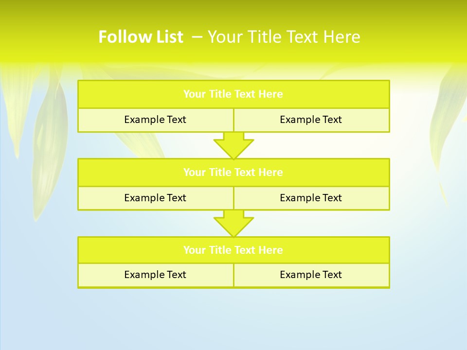 Zen Light Summer PowerPoint Template