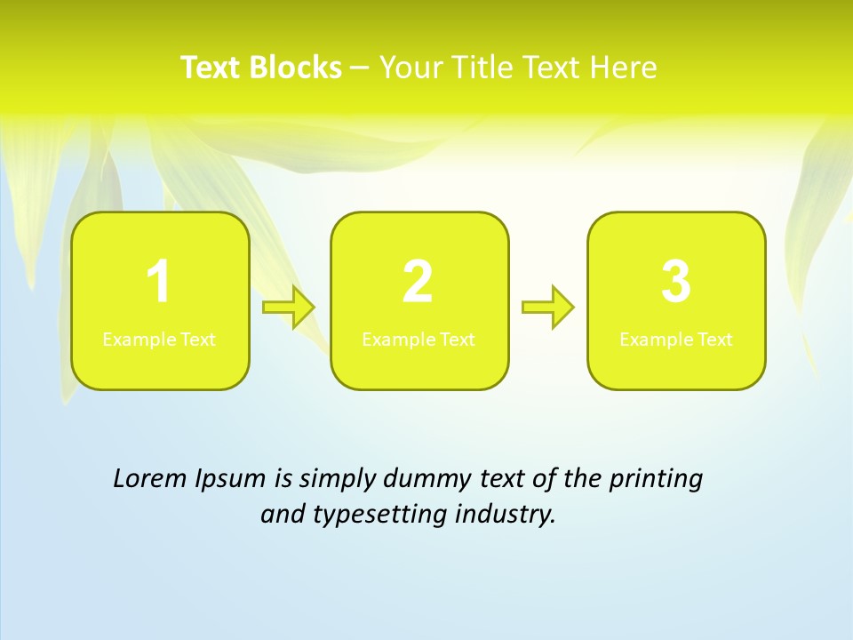 Zen Light Summer PowerPoint Template