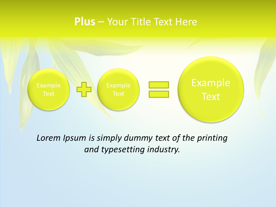 Zen Light Summer PowerPoint Template