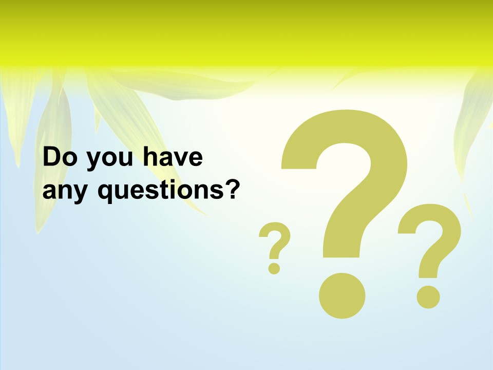 Zen Light Summer PowerPoint Template