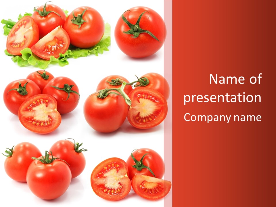 Agriculture Tail Product PowerPoint Template