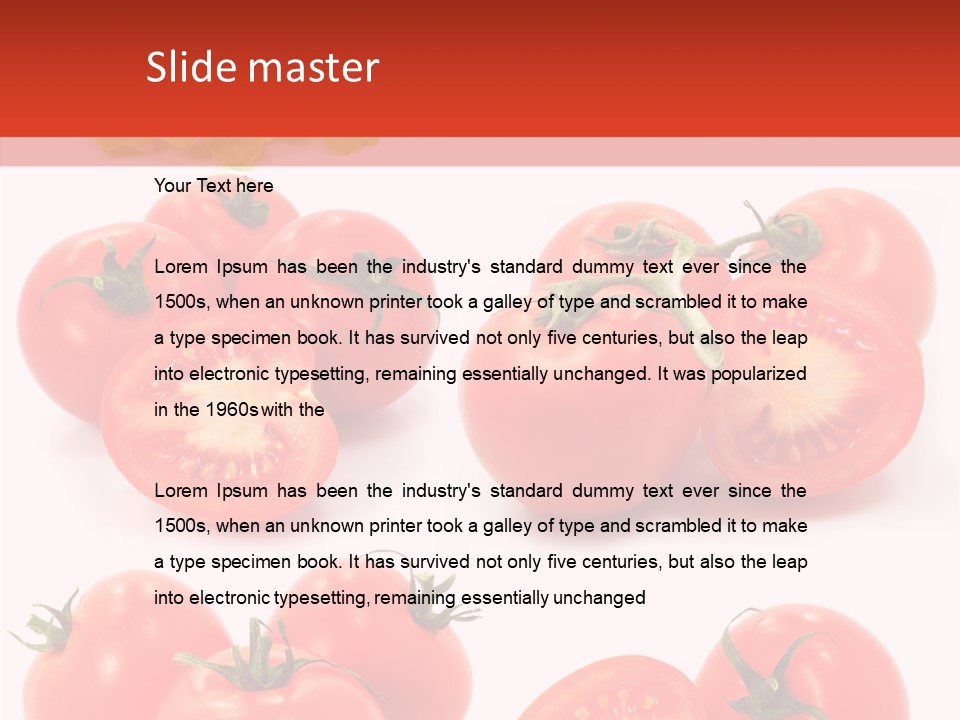 Agriculture Tail Product PowerPoint Template