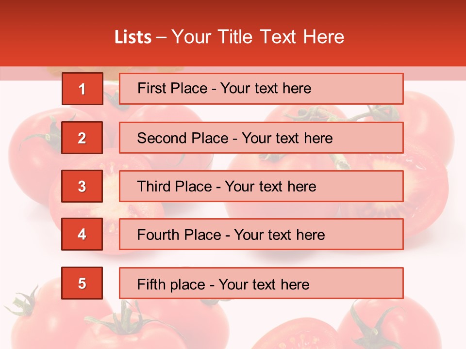 Agriculture Tail Product PowerPoint Template