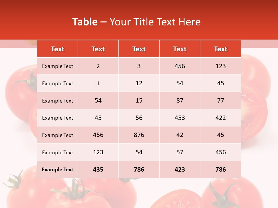 Agriculture Tail Product PowerPoint Template