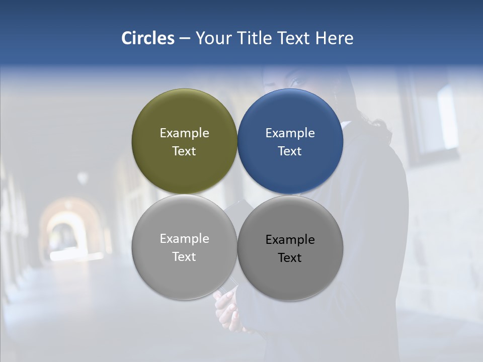 Contemporary Work Expression PowerPoint Template