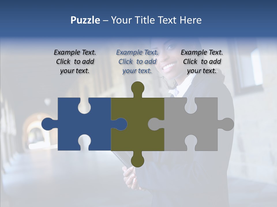 Contemporary Work Expression PowerPoint Template